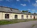 Former Tsar Nicholas II Car Garages, Pushkin, Saint Petersburg in July 2017