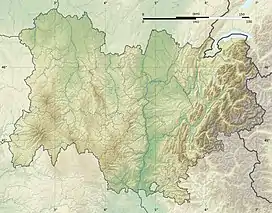 Volane is located in Auvergne-Rhône-Alpes