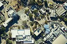 Avengers Campus at Disneyland Park - Aerial Photo