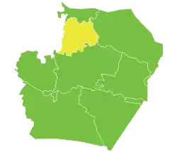 Ayn Issa Subdistrict in Syria