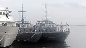 BRP Liberato Picar and BRP Heracleo Alano at Pier 13