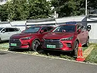 BYD Tang II DM-i (left) and DM (right)