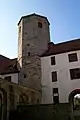 Bennoturm at the castle where anabaptists were imprisoned