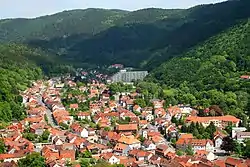 General view of the town