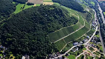 Landskrone, 2016 aerial photograph