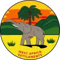 Badge of the British West African Settlements