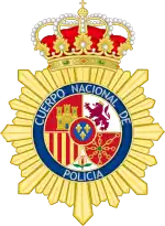 Badge of the National Police Corps of Spain