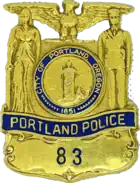 The badge of the PPB