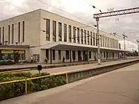 Tallinn main railway station "Balti jaam".