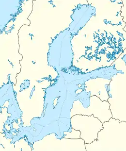 Hoburg Shoal is located in Baltic Sea