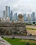 Bocagrande in Cartagena, the largest CBD in Colombia's Caribbean Region