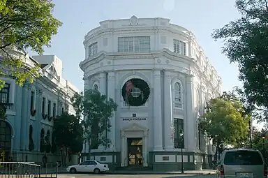 Historic Banco de Ponce building on Calle Marina and Calle Comercio