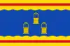 Flag of Pozuelo de Aragón