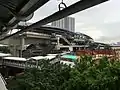 MRT station under construction (Photo taken from BTS platform)