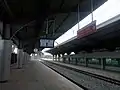 Platform 4 serves SRT Light Red Line trains towards Bang Sue station.