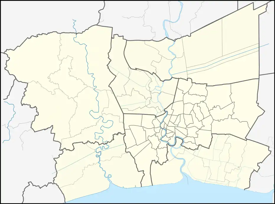 2007 Thailand League Division 2 is located in Bangkok Metropolitan Region