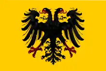 1714–1734Flag changed after Charles VI became King.