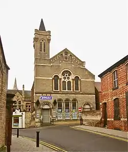 Mint Street Baptist Church, Lincoln, 1870