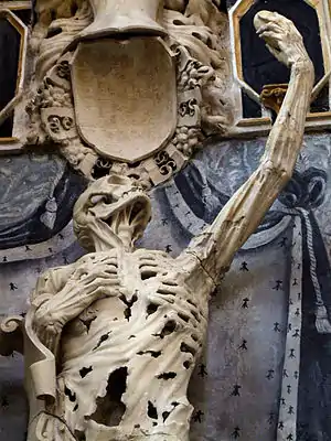 Le Transi de René de Chalon by Ligier Richier in Bar-le-Duc