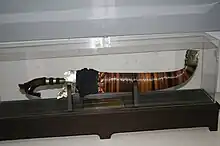 Barong dagger of Mujib Susukan, part of war booty displayed at the Philippine Military Academy Museum