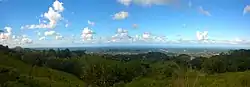 View of the northern coast of Puerto Rico from PR-805 in Negros barrio