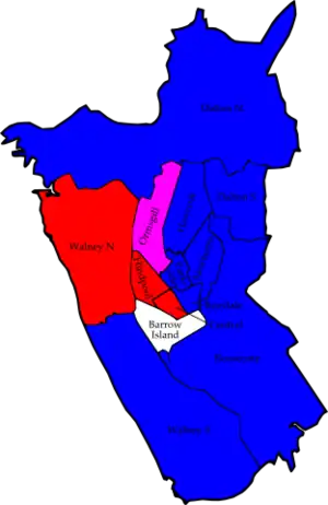 2006 results map