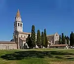 Roman stone church.