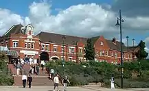 Basingstoke, where the line leaves the South West Main Line