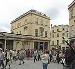 North colonnade at Grand Pump Room