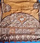 Batik stole by Jamuna Sen. Photo courtesy: Esha Dutta