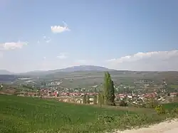 View of the village of Batinci