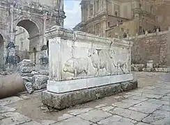 Anaglyph of Trajan in the Roman Forum, 1897