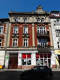 Facade onto Dworcowa Street