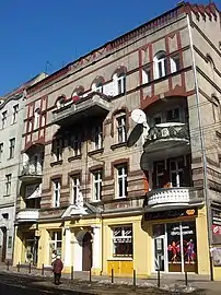 Facade on Dworcowa Street