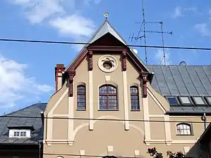 Detail of the gable