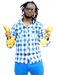 Bebe Cool at the HiPipo Music Awards in 2014