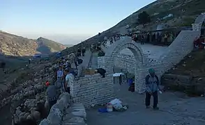 Pilgrimage scene on 23 August 2014