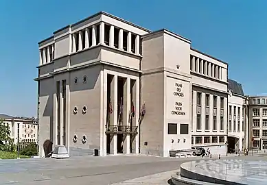 The Congress Palace of Brussels