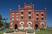 Austin County Jail, Bellville, Texas, 1896.