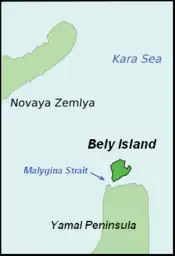 Bely Island and Malygin Strait