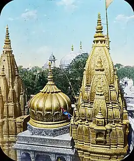 The Kashi Vishwanath Temple was destroyed by the army of Delhi Sultan Qutb ud-Din Aibak.