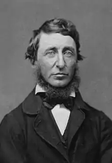 Naturalist, essayist, poet, and philosopher Henry David Thoreau (AB, 1837)