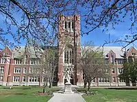 Berchmans Hall, College of Our Lady of the Elms, Chicopee, Massachusetts, 1929-32.