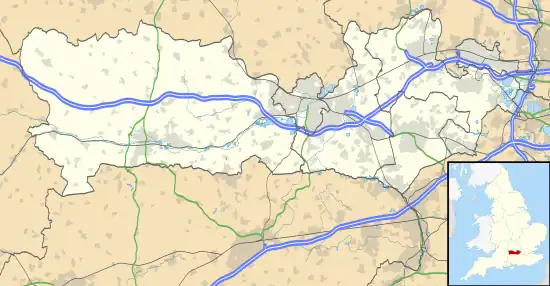 RAF Welford is located in Berkshire