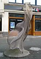 Dancing Berolina,  sculpture of Axel Anklam, in Hausvogteiplatz (2004)