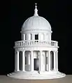 Model of the Tempietto del Bramante,  Model in scale 1:15  Architectural icon model collection by Oswald Mathias Ungers, Cologne