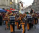 Participants in the Bernese Carnival 2010