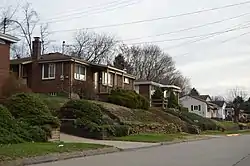 Residential neighborhood on Berry Street