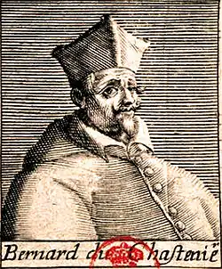 Bishop Bernard de Castagnet, the patron of the Gothic cathedral