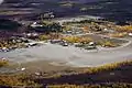 Bettles community from air, (New) Bettles, Alaska, c2013